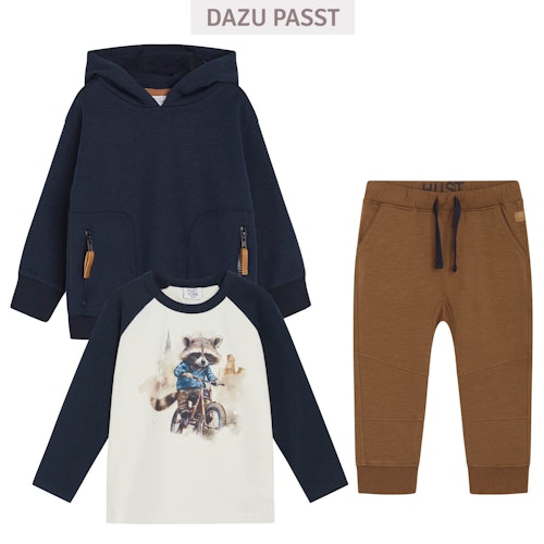 Weiches Langarmshirt Bär