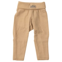 Bündchenhose Wolle Seide Beinumschlag