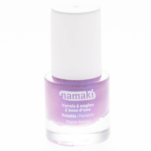 Kinder Nagellack auf Wasserbasis – Glitzer-Lila