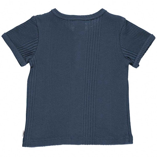 Strukturiertes T-Shirt kurzarm