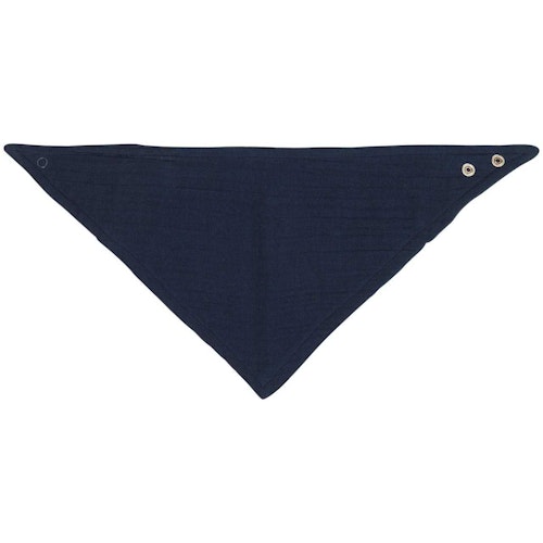 Weiches Musselin Dreiecktuch navy