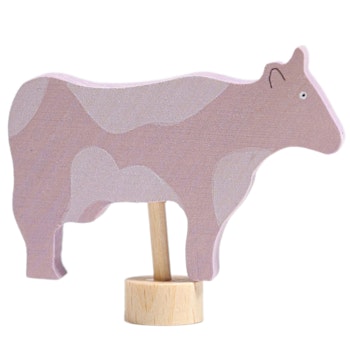 Grimms Stecker Kuh rosa