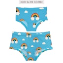 Vorschaubild Damen Slip Regenbogen blau