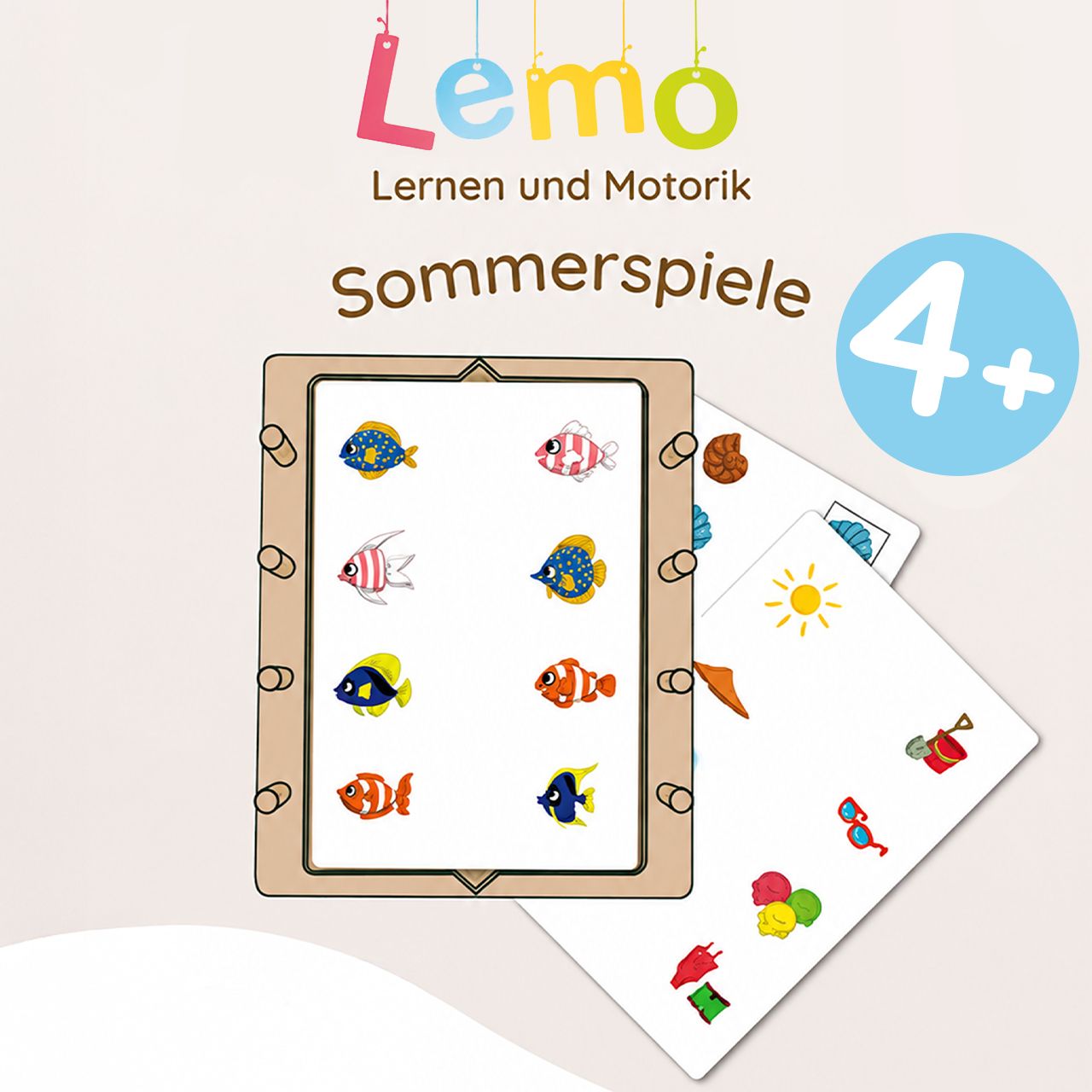 Lemo Kartensatz Sommerspiele ab 4 J.
