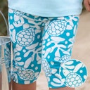 Vorschaubild Leggings 3/4 Schildkröten