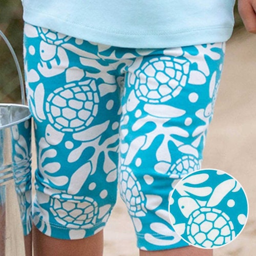 Leggings 3/4 Schildkröten