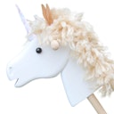 Vorschaubild Steckenpferd Holz Einhorn
