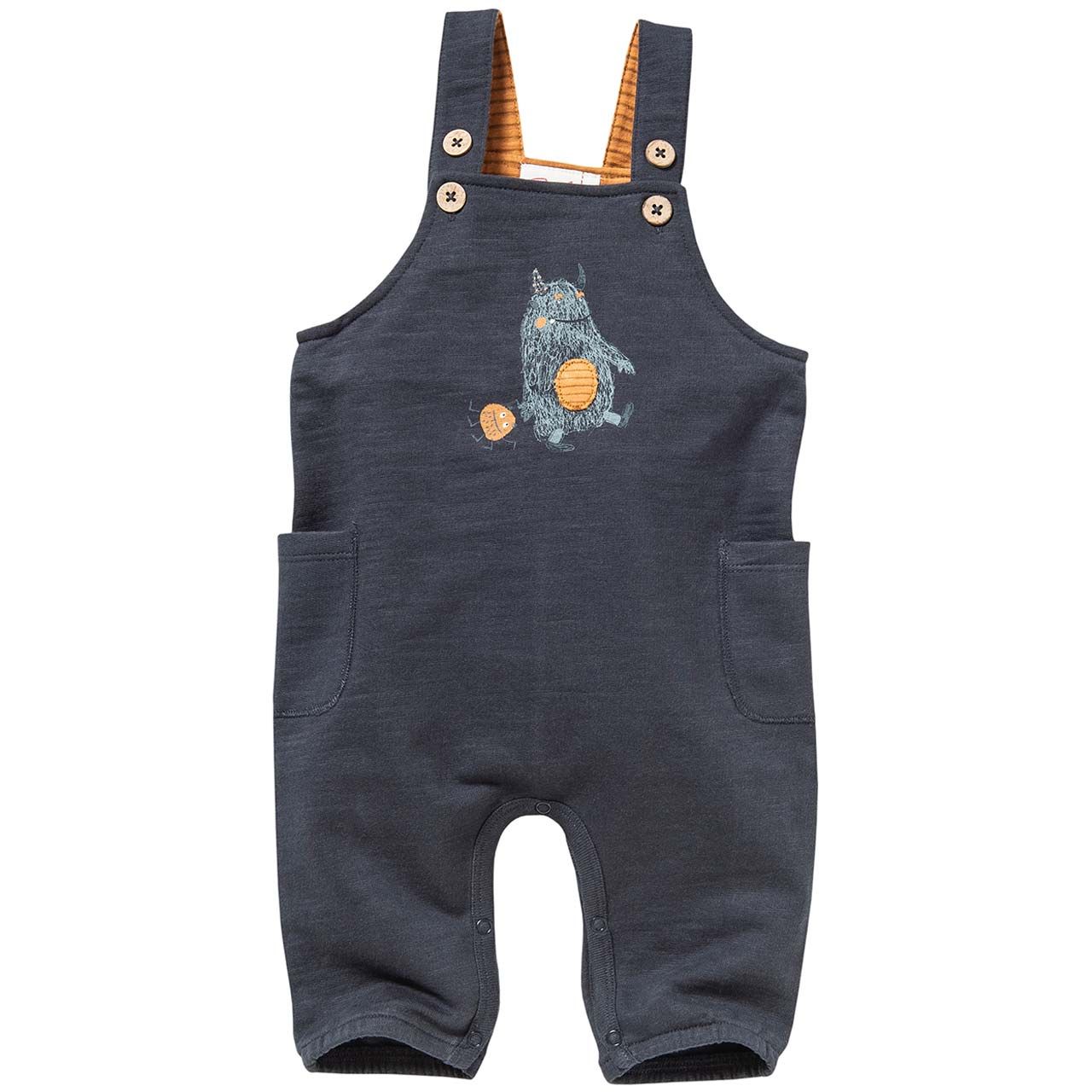 Strampler People Wear Organic Sweat ohne Arm Motiv