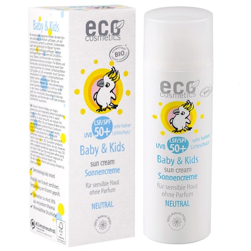 Mineralische Sonnencreme Babys & Kinder parfümfrei