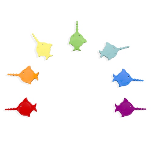 Fishtastic Seven 7 er Set Piekser für Snacks