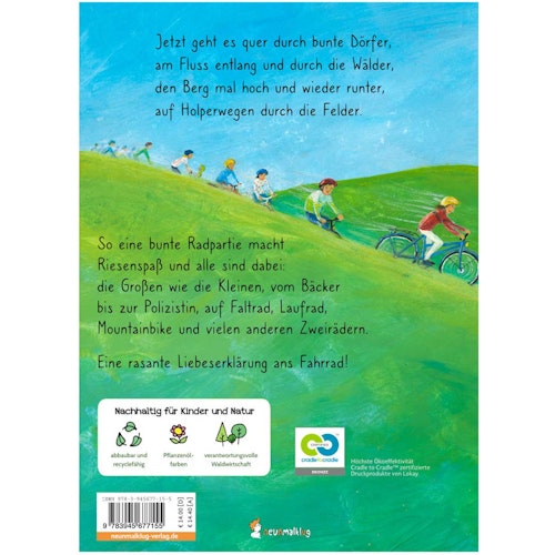 Rauf aufs Fahrrad, fertig, los! - Kinderbuch ab 3 Jahren