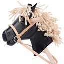 Vorschaubild Steckenpferd Holz Rappe