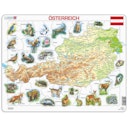 Vorschaubild Lernpuzzle Österreich Karte für Kinder ab 6 Jahre