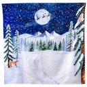 Vorschaubild Spieltuch Bio-Baumwolle Weihnachtsnacht 100 x 100 cm