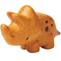 Triceratops Dinofigur Holz - 9,5 cm