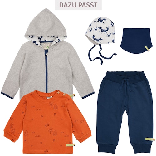 Sweat Jogginghose Bündchen uni