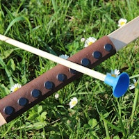 Saugpfeil blau 46 cm für großen Juniorbogen