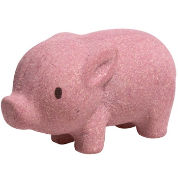 Schweinchen Tierfigur Holz – 7,2 cm
