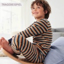 Vorschaubild Schlafanzug Frottee Ringel