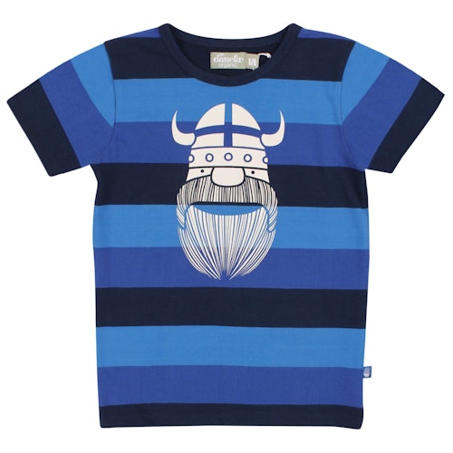 Elastisches T-Shirt Wikinger Streifen