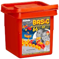 mobilo® Basis-Set mit 86 Teilen im praktischen Eimer