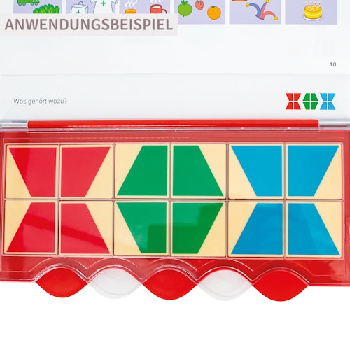 miniLÜK - Set Im Kindergarten, Kontrollgerät + 2 Hefte