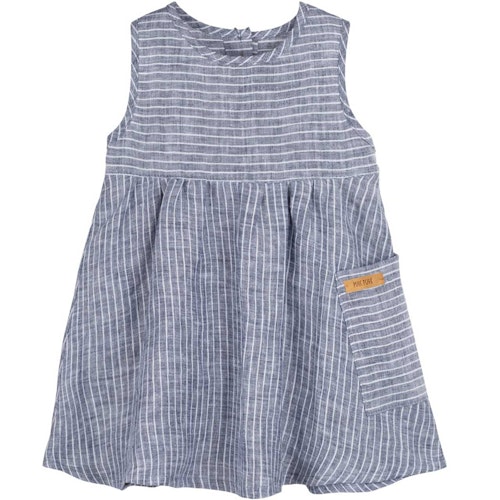 Leinen Mädchen Sommerkleid