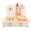 Vorschaubild Kleine Spielküche und Grill aus Holz