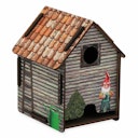 Vorschaubild Toilettenpapierhaus Gartenzwerg – Klopapierhalter aus Holz