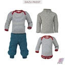 Vorschaubild Baby Body langarm mit Druckknöpfen