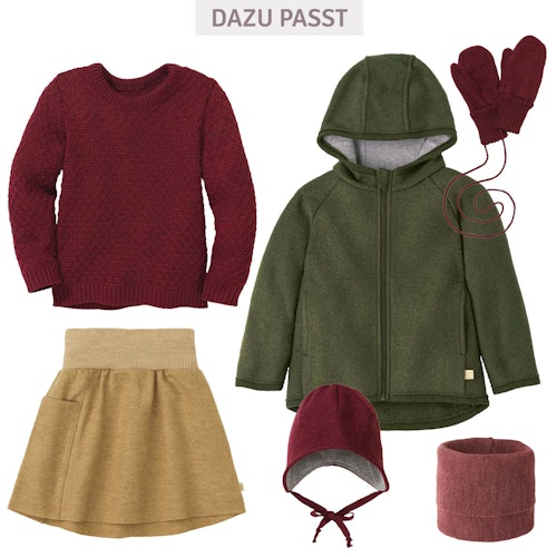 Walkjacke mit Reissverschluss
