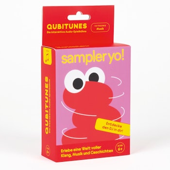 Sampler Yo DJ Audio-Spiel für Qubitunes ab 6 Jahren