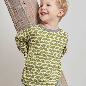 Leichtes Shirt langarm Löwen rot