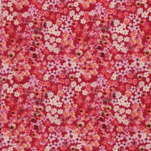 Flanellhose gefüttert Blumen