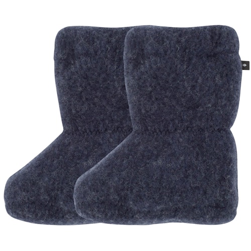 Wolle Babyschuhe als Socke
