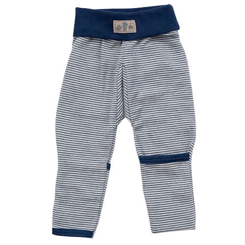 ParentName: Bündchenhose Ringel Wolle Seide Beinumschlag