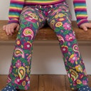 Vorschaubild Blumen Schlagleggings Paisley Pop All-Over-Print