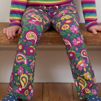 Blumen Schlagleggings Paisley Pop All-Over-Print