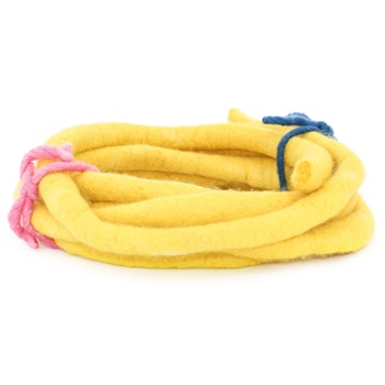 Filzband 1,5 cm dick, 3 m lang - sonnengelb