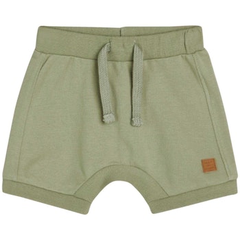 Babyshorts grün Bündchen