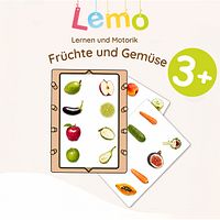 Lemo Kartensatz Früchte und Gemüse ab 3 J.