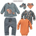 Vorschaubild Frottee Babysöckchen Herbstwiese