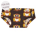 Vorschaubild Puppenkleidung Unterhose Eulen