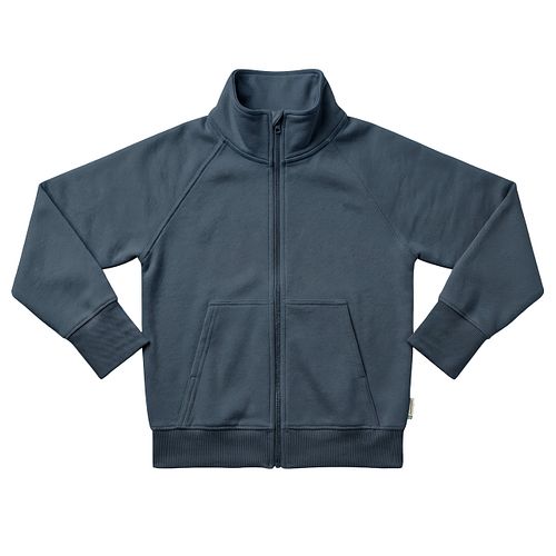 Sweat Kapuzenjacke blau