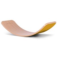 Wobbel Board Filz original senf 90 x 30 cm transparent