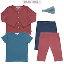 Vorschaubild Türkises Shirt kurzarm uni BasicnnParentName: Shirt uni Basic