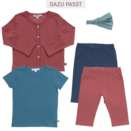 Türkises Shirt kurzarm uni BasicnnParentName: Shirt uni Basic