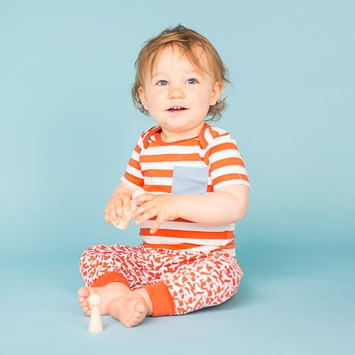 Babyshirt kurzarm Wüsten-Motive