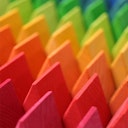Vorschaubild Großes Bauspiel Mandala ab 3 Jahren, Achteck 72 Teile