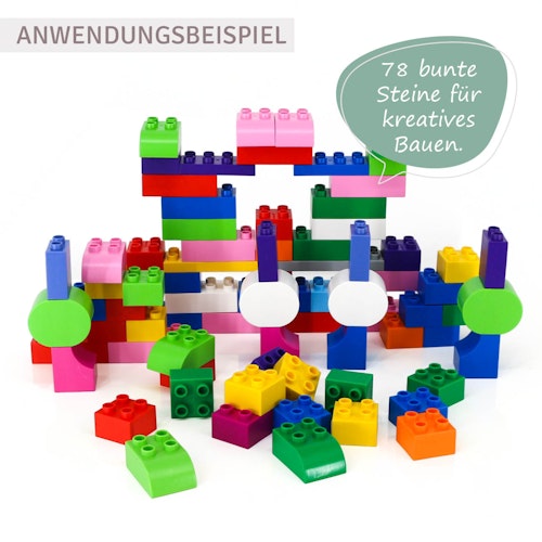 Bio Bausteine Set 78 Teile